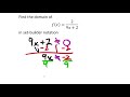 Understanding Fractions and Domain Problems