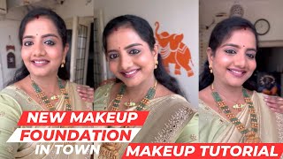 Makeup Tutorial with New Makeup Foundation ☑️ #makeuptutorial #makeuptechniques