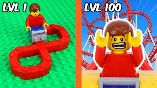 LEVEL 1-100 LEGO THEME PARK...