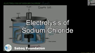 Electrolysis of Sodium Chloride