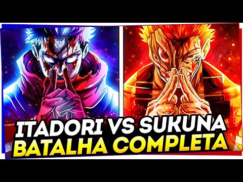 ITADORI VS SUKUNA BATALHA COMPLETA - VEJA COMO FOI O FINAL DE JUJUTSU KAISEN