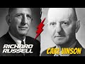 Richard Russell Jr and Carl Vinson