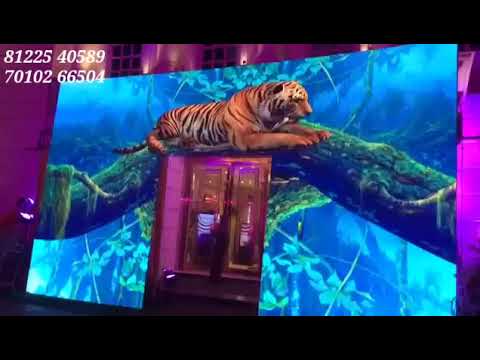 LED Screen Video Wall | LED Arch Gate Entrance Wedding Event Decoration India 91 81225 40589 (WA)