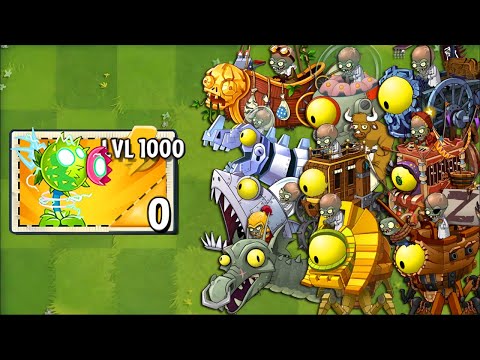 Every Random Premium Plants LEVEL 1000 Power-Up vs ALL Final Bosses Fight! - PvZ 2 Final Bosses