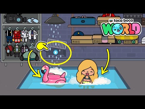 SECRET FREE POOL, HOW TO GET? / TOCA BOCA WORLD / HAPPY TOCA