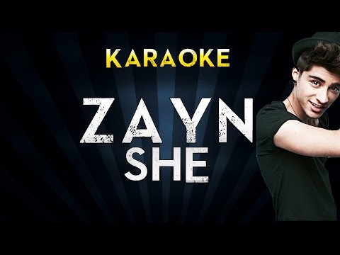 ZAYN – sHe | Official Karaoke Instrumental Lyrics Cover Sing Along