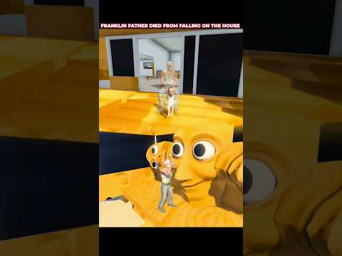 🥹Franklin Father Died Due To Working On The House #shots #gta #gaming #viral