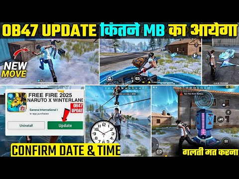 NEW OB 47 KA UPDATE KITNE MB KA HONE WALA HAIN || HOW TO UPDATE FREE FIRE MAX ON 4 DECEMBER