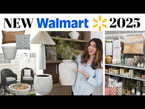 NEW WALMART 2025 Spring Decor & Planters WOW + New Patio Decor / Walmart Shop With Me 2025