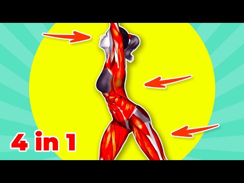 ➜ 4-in-1 Top-Rated Workout ➜ Target Thighs, Arms, Back & More!