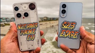 Can the Nothing Phone 3 Beat Samsung’s S25 Edge? 🤔