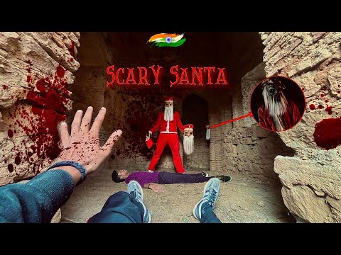 Scary Santa || Scar Christmas || Horror Parkour Pov Video