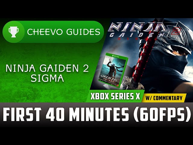 Ninja Gaiden 2 Sigma (Master Collection) - Gameplay 60FPS (Xbox Series X)