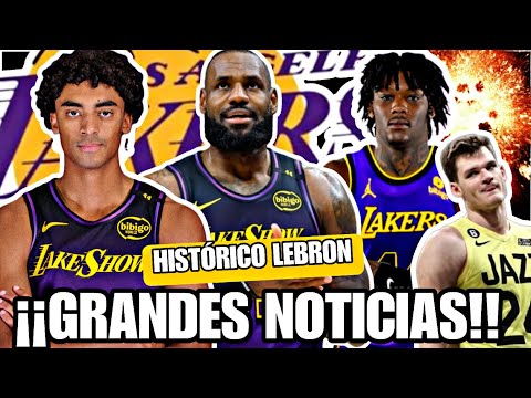 🚨😱¡¡¡ESTALLÓÓÓÓÓ A LO BESTIA!!!  😱 LOS MÁS AGRESIVOS DEL MERCADO!!!🚨UNA BESTIA OBLIGADA 💥 LAKERS NBA