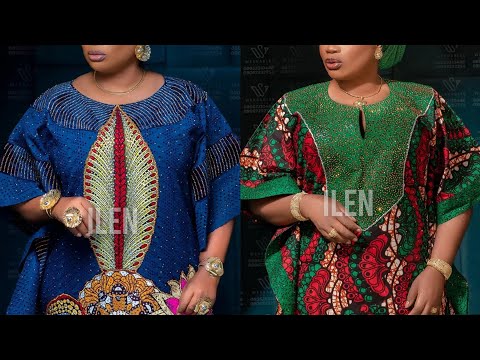 Trendy Ankara boubou/Bubu Gown styles ||Nigerian Beautiful Lace Long Maxi/Kaftan Dress Styles 2025