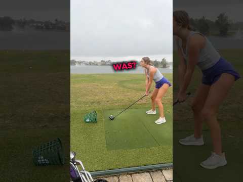 Hast du den Golfschläger gesehen? 😭😂 #shorts