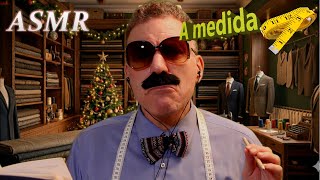 🦇 ASMR Confección de un traje A MEDIDA🕴️- ASMR en Español - Sastrería Roleplay