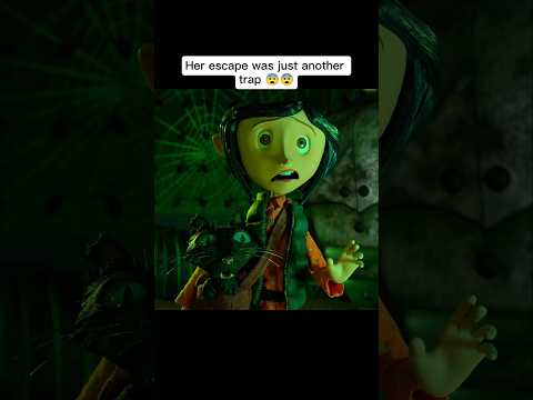 Coraline’s ‘Happy Ending’ Was a Lie 😨🔥 #shorts #coraline #disney #theory #movie #pixar #eastereggs