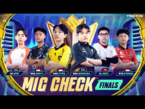 TANGIS HARU DI MIC CHECK GRAND FINALS PALING INTENSE! | FFWS SEA 2025 Spring