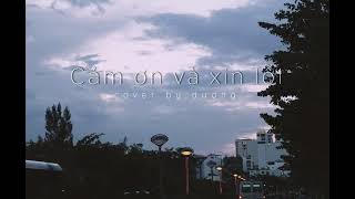 Cảm ơn và xin lỗi