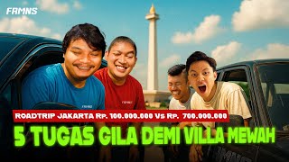 FOURMENS ROAD TRIP JAKARTA Rp 100.000.000 VS Rp 700.000.000!