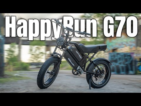 Dual Battery and a Comfortable Ride - HappyRun G70 E-Bike Review