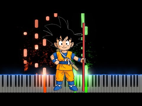 Dragon Ball DAIMA Opening Piano Cover Midi tutorial Sheet app  Karaoke