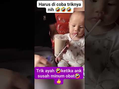 tips agar anak mau minum obat #tips #lucu #comedy