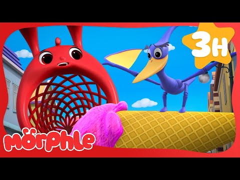 Pterodactyl Trouble 🦖 | Fun Animal Cartoons | @MorphleTV  | Learning for Kids