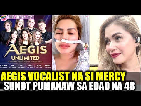 AEGIS Band Nagsalita na sa Pagpanaw ng Lead Vocalist na si Mercy Sunot at ang buong Detalye!