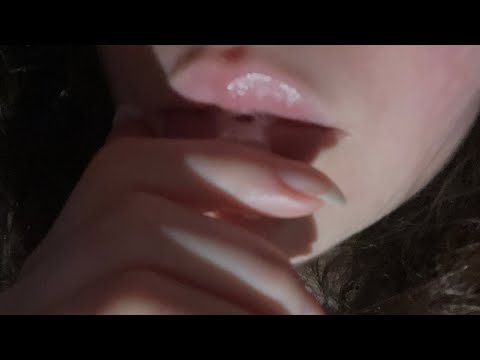 LOFI ASMR CLOSE UP SPITTY SPIT PAINTING