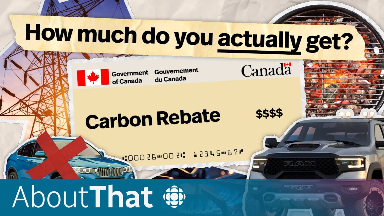 Carbon Tax rebate: Do you really get back more than you pay? | About That