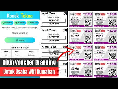 Download Template Voucher Mikhmon 07 2021