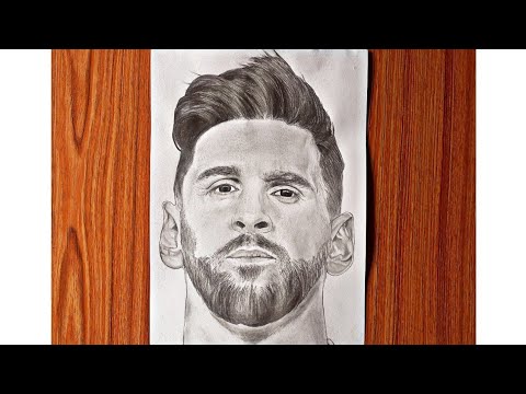 🥰Easy lionel messi drawing | Messi argentina drawing |😍 drawing messi ❤️