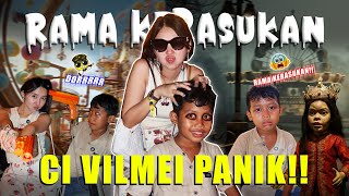 VILMEI RAMA KERASUKAN DI DUFAN PART 2 !! BENERAN ATAU BOONGAN ?!