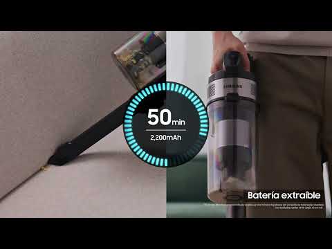 Aspiradora Jet 75E Pet: Potente y ligera con hasta 60 minutos de autonomía | Samsung