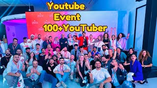 YouTube Event in Dubai 🇦🇪 100+ youTuber in this vlog  #fadibaig #youtube #event  ​⁠@YouTubeArabia