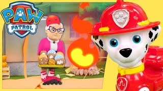 Marshall Stops a Fire & MORE! | PAW Patrol Compilation | Toy Play for Kids