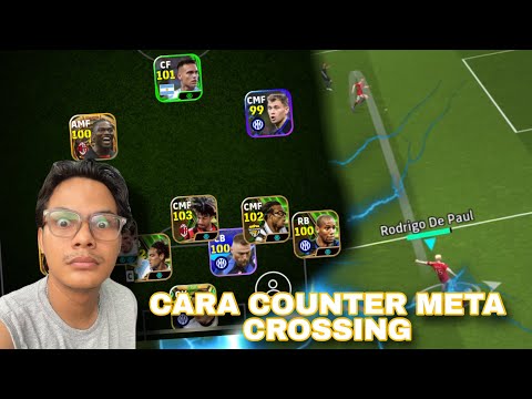 INI CARA GUE COUNTER META CROSSING YANG BIKIN RESAH USER EFOOTBALL 2025 MOBILE