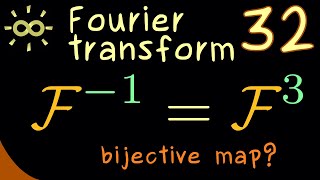 Fourier Transform 32 | Isomorphism on Schwartz Space [dark version]