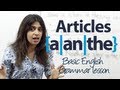 Understanding Articles in English