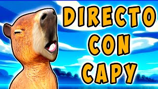 BAILA CAPIBARA LA EMOTIZA INSANA GATO QUE RIE Y QUE LLORA AGUA