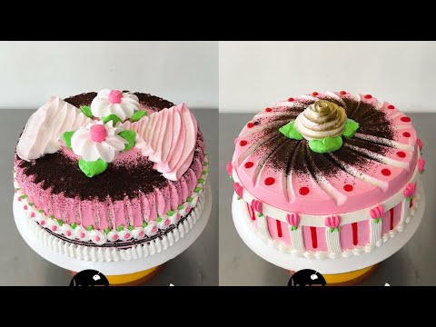 como decorar tortas con oreo molido y crema chantilly