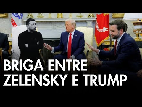 BRIGA DE ZELENSKY E TRUMP: QUAL O RESULTADO? | Professor HOC