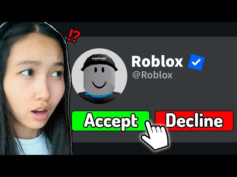 ROBLOX ADDED ME...