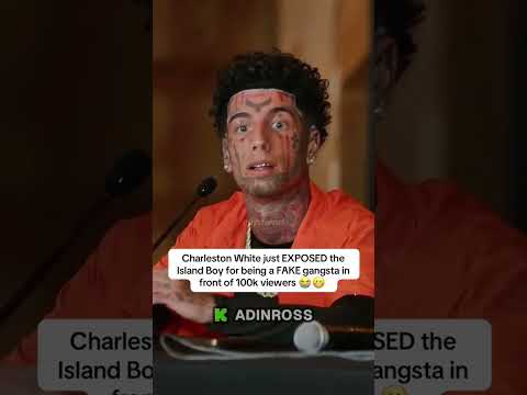 Charleston White just EXPOSED the Island Boy for being a FAKE gangsta in front of 100k viewers 😭😬