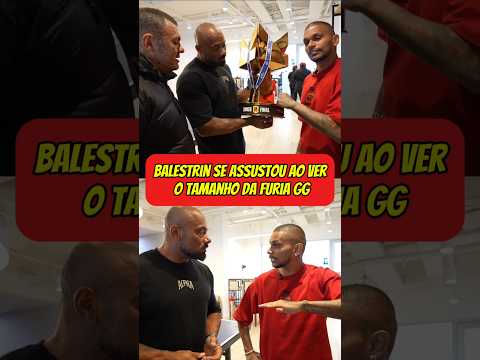 Balestrin conheceu a Fúria GG com o Cris guedes e se impressionou com a estrutura.