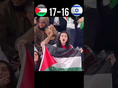 The Day Palestine Slaughtered Israel in Final😱🤯 | Palestine vs Israel #football #youtube #shorts