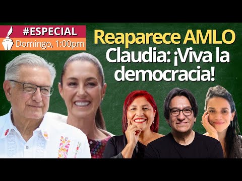 #Especial | AMLO vota y, además, confiesa: Claudia, “la mejor presidenta del mundo”