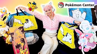 POKEMON CENTER SHOPPING SPREE! #pokemon #shopping #pokemoncenter